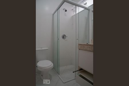 Banheiro Suite 1 de casa à venda com 3 quartos, 125m² em Vila Alzira, Santo André