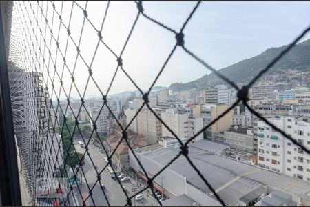 Vista da Sala de apartamento para alugar com 3 quartos, 86m² em Tijuca, Rio de Janeiro