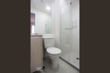 Banheiro da Suíte de apartamento para alugar com 1 quarto, 34m² em Presidente Altino, Osasco