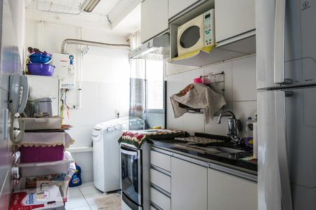 Cozinha de apartamento à venda com 2 quartos, 39m² em São Pedro, Osasco