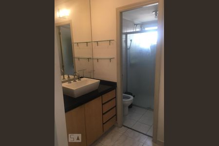 Banheiro Suíte de apartamento para alugar com 1 quarto, 52m² em Perdizes, São Paulo