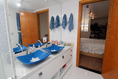 Banheiro da Suíte de apartamento à venda com 4 quartos, 126m² em Santana, São Paulo