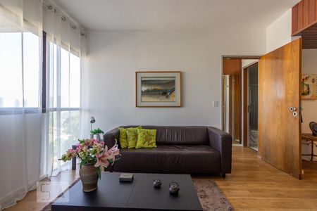 Sala de apartamento à venda com 1 quarto, 65m² em Alphaville Industrial, Barueri