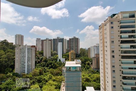 Vista da Sala de apartamento para alugar com 2 quartos, 59m² em Vila Andrade, São Paulo