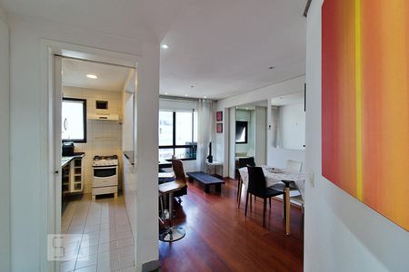 Sala de apartamento para alugar com 2 quartos, 59m² em Vila Andrade, São Paulo