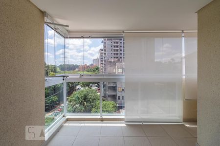 Varanda da Sala de apartamento para alugar com 2 quartos, 77m² em Alphaville, Barueri