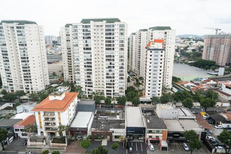 Vista varanda de apartamento para alugar com 1 quarto, 45m² em Centro, Santo André