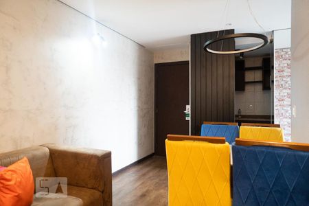 Sala de apartamento para alugar com 1 quarto, 45m² em Centro, Santo André