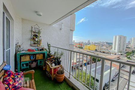 Varanda Cozinha e Lavanderia de apartamento para alugar com 1 quarto, 34m² em Mooca, São Paulo