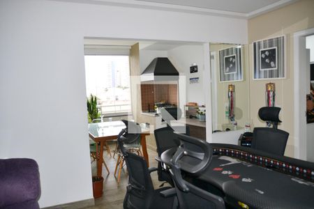 Sala de apartamento para alugar com 3 quartos, 98m² em Santa Paula, São Caetano do Sul