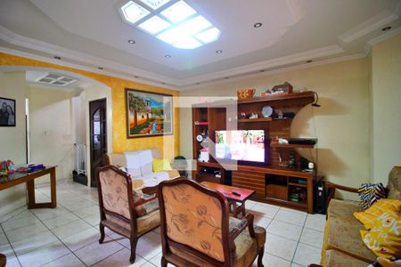 Sala de casa à venda com 3 quartos, 269m² em Vila Homero Thon, Santo André