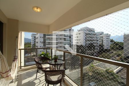 Varanda de apartamento à venda com 3 quartos, 85m² em Recreio dos Bandeirantes, Rio de Janeiro
