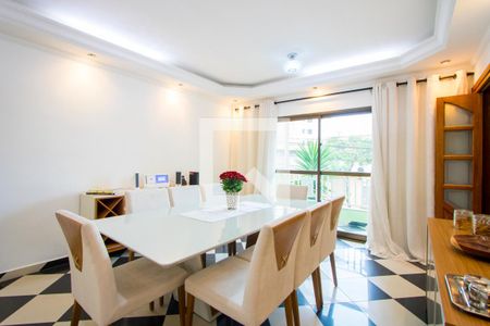 Sala de jantar de casa à venda com 3 quartos, 175m² em Vila Valparaíso, Santo André
