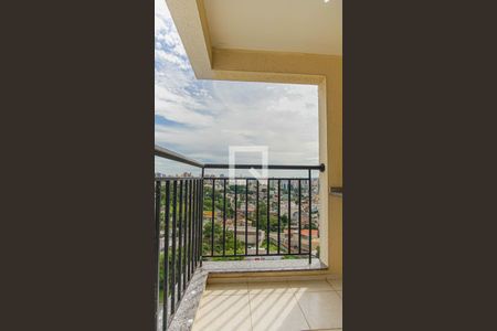 Varanda da Sala de apartamento para alugar com 2 quartos, 67m² em Vila Valparaiso, Santo André