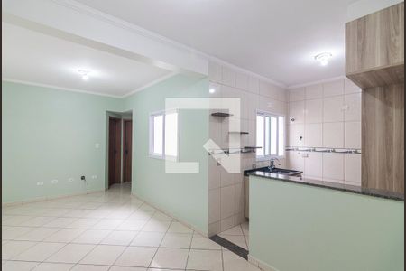 Sala de apartamento à venda com 2 quartos, 98m² em Vila Leopoldina, Santo André