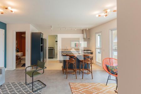 Sala de apartamento à venda com 3 quartos, 103m² em Swiss Park, Campinas