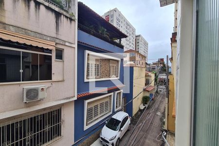 Sala vista de casa para alugar com 2 quartos, 56m² em Méier, Rio de Janeiro
