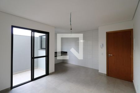 Sala de apartamento para alugar com 2 quartos, 64m² em Jardim Ocara, Santo André
