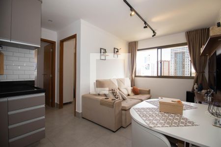 Sala de apartamento para alugar com 2 quartos, 50m² em Sul (águas Claras), Brasília