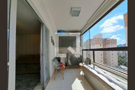 Varanda de apartamento à venda com 3 quartos, 88m² em Buritis, Belo Horizonte