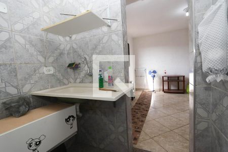 Cozinha de casa para alugar com 1 quarto, 20m² em Vila Nova das Belezas, São Paulo