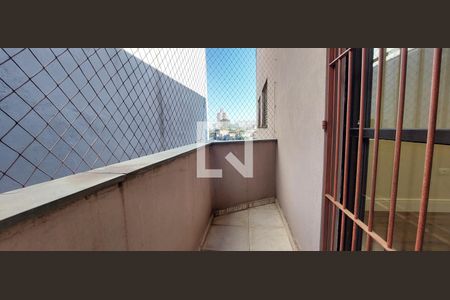Varanda Sala de apartamento para alugar com 3 quartos, 100m² em Vila Valparaíso, Santo André