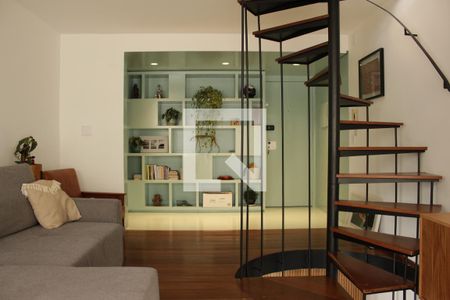 Sala de apartamento à venda com 1 quarto, 94m² em Jardim Paulista, São Paulo