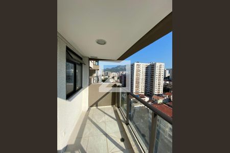 Varanda da Sala de apartamento para alugar com 1 quarto, 45m² em Cachambi, Rio de Janeiro