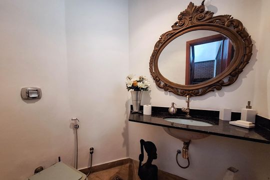 Lavabo de casa de condomínio para alugar com 3 quartos, 660m² em Vila Progresso, Niterói
