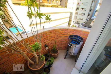 Sacada Da Sala de apartamento à venda com 3 quartos, 148m² em Botafogo, Rio de Janeiro