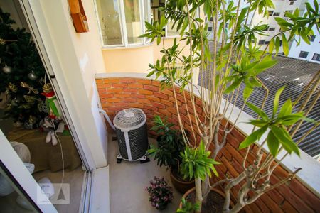 Sacada Da Sala de apartamento à venda com 3 quartos, 148m² em Botafogo, Rio de Janeiro