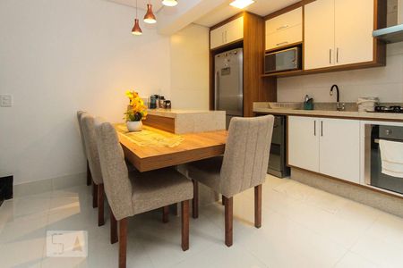 Sala de Jantar de casa de condomínio para alugar com 2 quartos, 83m² em Vila Santa Clara, São Paulo