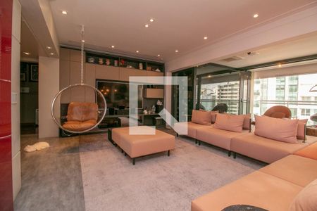Sala de apartamento à venda com 3 quartos, 280m² em Vila Regente Feijó, São Paulo