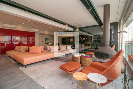 Varanda de apartamento à venda com 3 quartos, 280m² em Vila Regente Feijó, São Paulo
