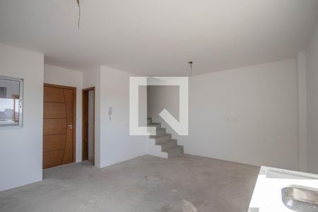 Sala/Cozinha de apartamento à venda com 2 quartos, 60m² em Vila Mazzei, São Paulo