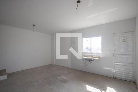 Sala/Cozinha de apartamento à venda com 2 quartos, 60m² em Vila Mazzei, São Paulo
