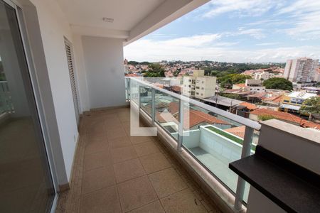 Varanda da Sala de apartamento para alugar com 3 quartos, 134m² em Vila Nova, Campinas