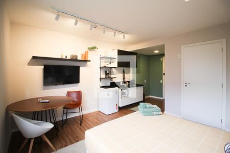 Studio de kitnet/studio para alugar com 1 quarto, 26m² em Indianópolis, São Paulo
