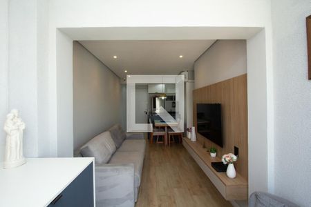Sala de apartamento para alugar com 2 quartos, 54m² em Indianópolis, São Paulo