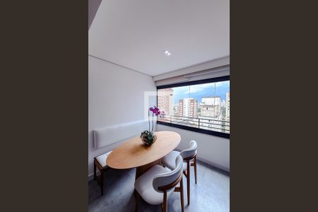 Varanda da Sala de kitnet/studio à venda com 1 quarto, 37m² em Vila Mariana, São Paulo