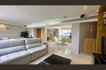 Sala de apartamento à venda com 4 quartos, 196m² em Anchieta, Belo Horizonte