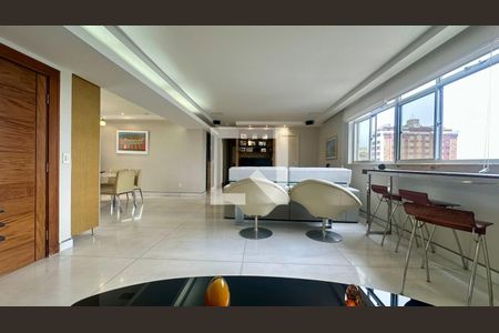 Sala de apartamento à venda com 4 quartos, 196m² em Anchieta, Belo Horizonte