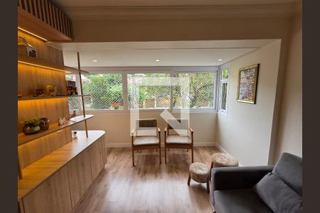 Sala de apartamento à venda com 3 quartos, 96m² em Teresópolis, Porto Alegre