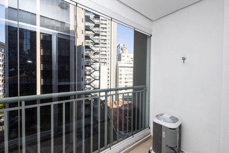 Sacada do Studio de kitnet/studio à venda com 1 quarto, 28m² em Bela Vista, São Paulo