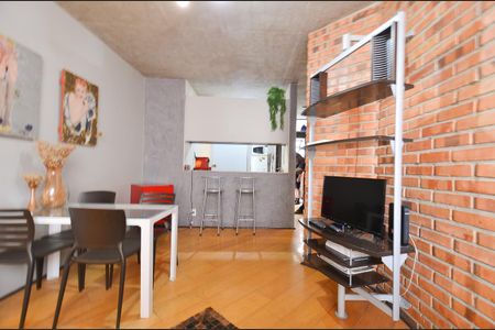 Sala de apartamento para alugar com 1 quarto, 50m² em Funcionários, Belo Horizonte