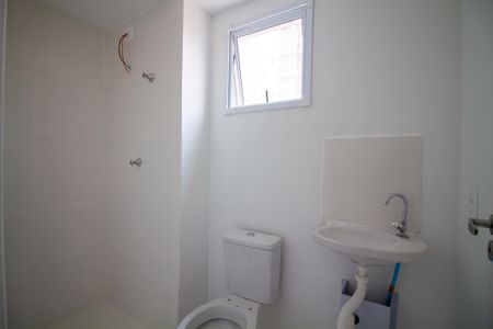 Banheiro de kitnet/studio para alugar com 1 quarto, 30m² em Itaim Bibi, São Paulo