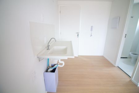 Cozinha de kitnet/studio para alugar com 1 quarto, 30m² em Itaim Bibi, São Paulo