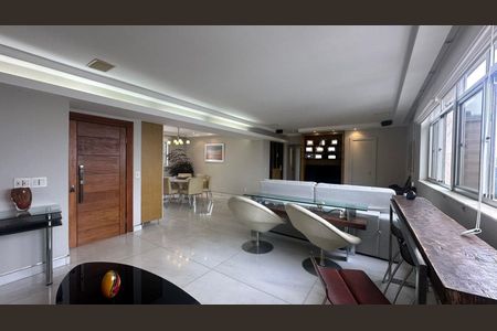 Sala de apartamento à venda com 4 quartos, 196m² em Anchieta, Belo Horizonte