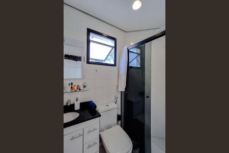 Banheiro da Suíte de apartamento à venda com 1 quarto, 33m² em Vila Mariana, São Paulo