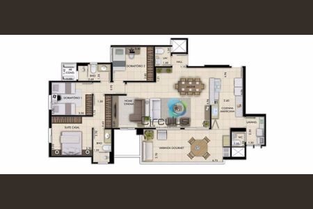 31_photo/94b9b8d699.d1a9b1a881399928-ATLAS-9fde65b7-0861-461c-9e5e-0de77280f33e.jpg de apartamento à venda com 3 quartos, 108m² em Subsetor Sul - 7 (S-7), Ribeirão Preto